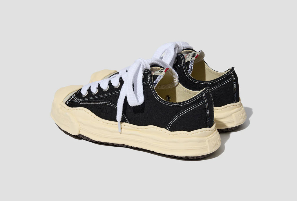 Maison Mihara Yasuhiro Hank Vintage Sole Canvas Low Black