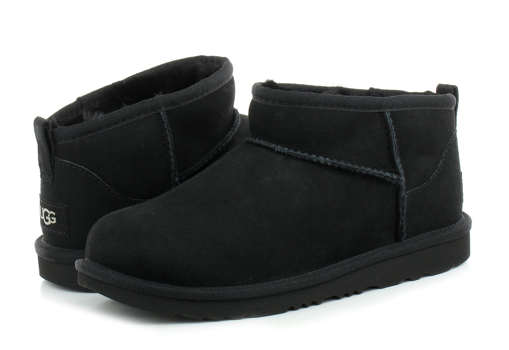 UGG Classic Ultra Mini Boot Black (Women's)