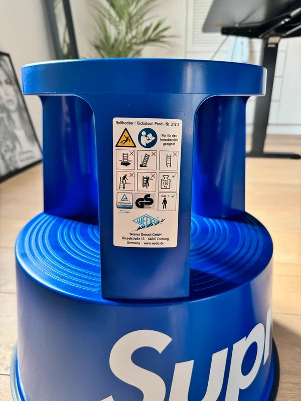 Supreme Wedo Step Stool Blue
