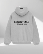 Fear of God Essentials FW24 Light Heather Hoodie