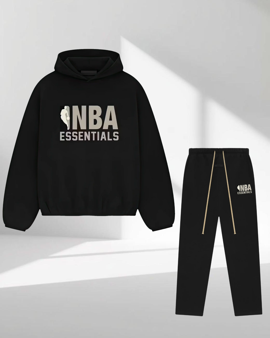 Fear of God Essentials NBA Black Grey Full set
