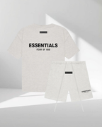 Fear of God Essentials Light Oatmeal Sommer-Set