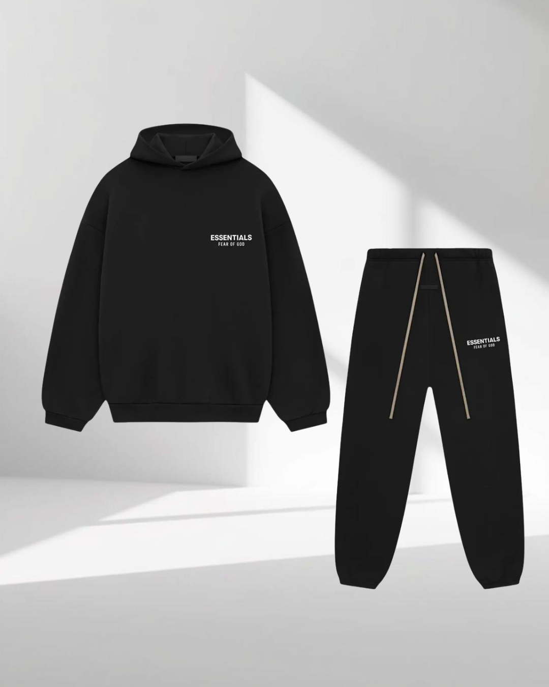 Fear of God Essentials FW24 Black White Full set