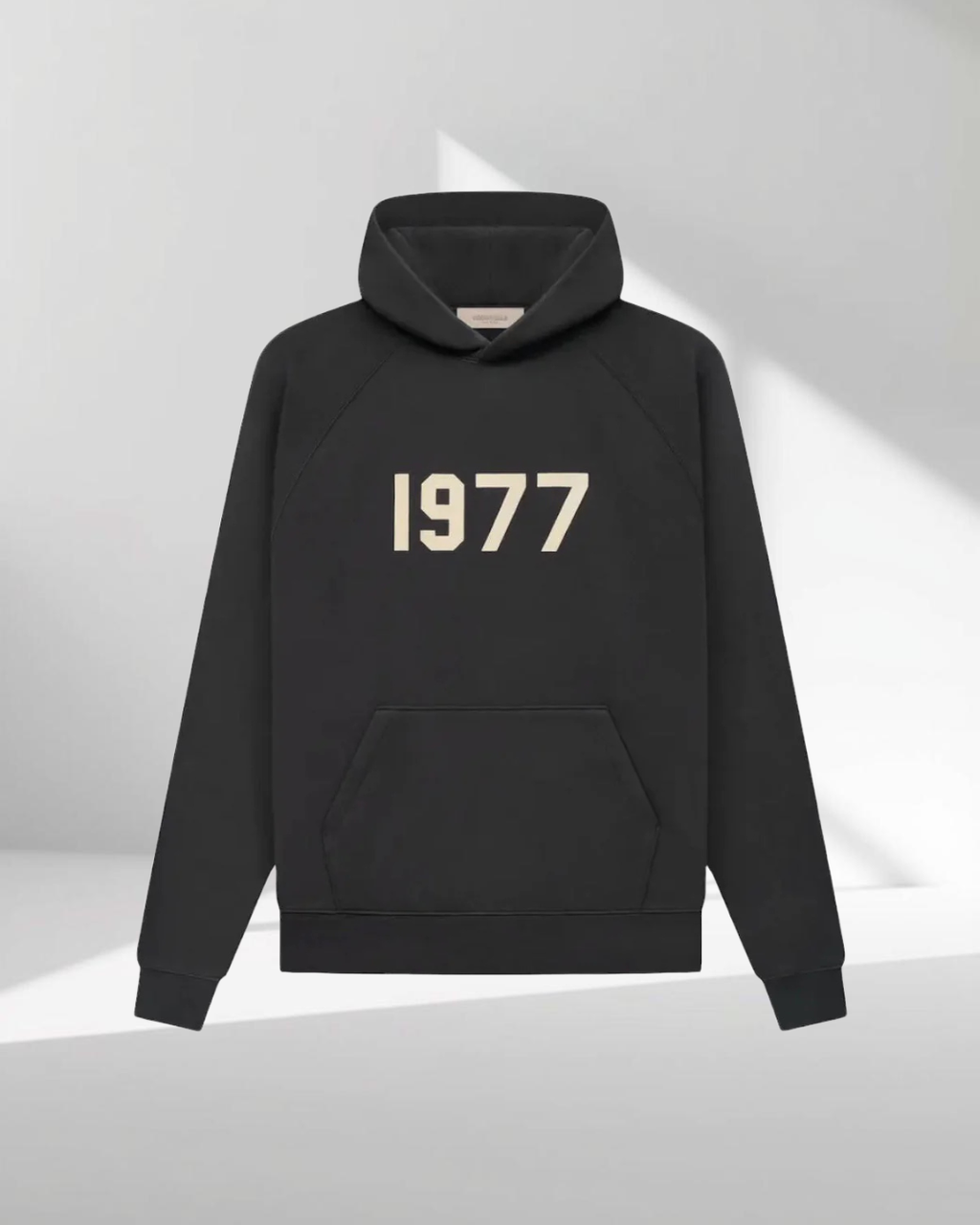 Fear of God Essentials 1977 Iron Black Hoodie