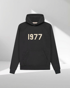 Fear of God Essentials 1977 Iron Black Hoodie