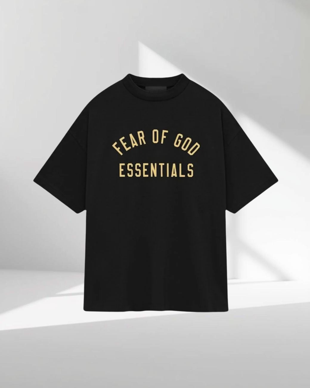 Fear of God Essentials FW24 Black Yellow Jersey Sommerset