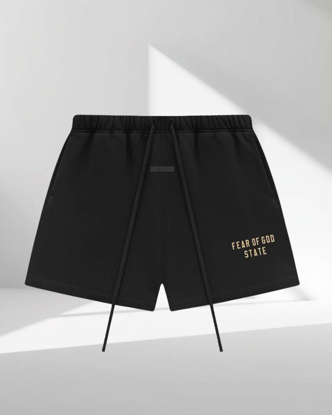 Fear of God Essentials FW24 Black Yellow Jersey Sommerset