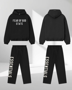 Fear Of God State 90's fit essentials set jet black