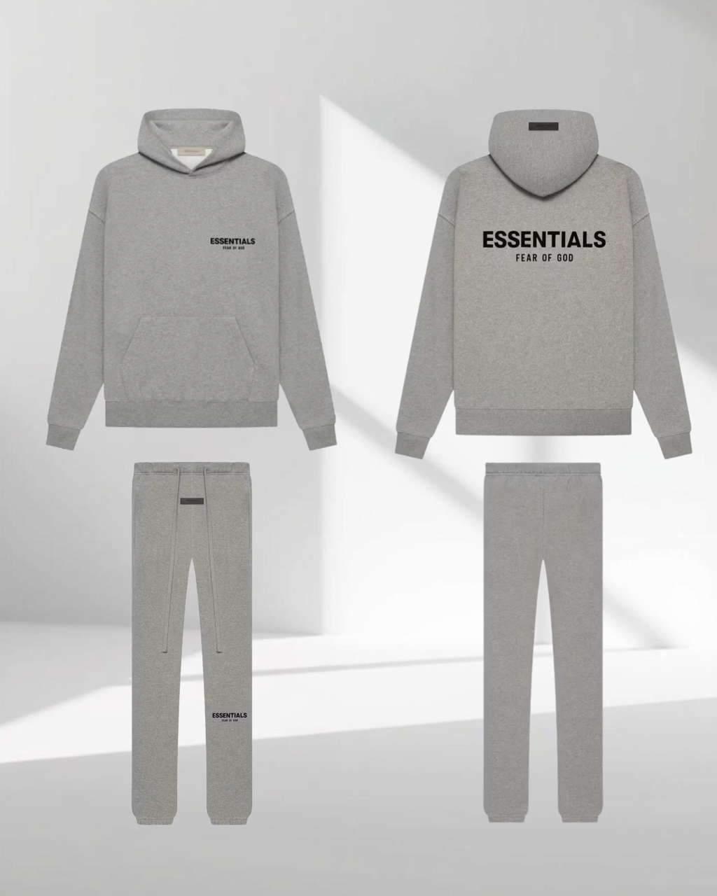 Fear of God Essentials Dark Oatmeal Pants