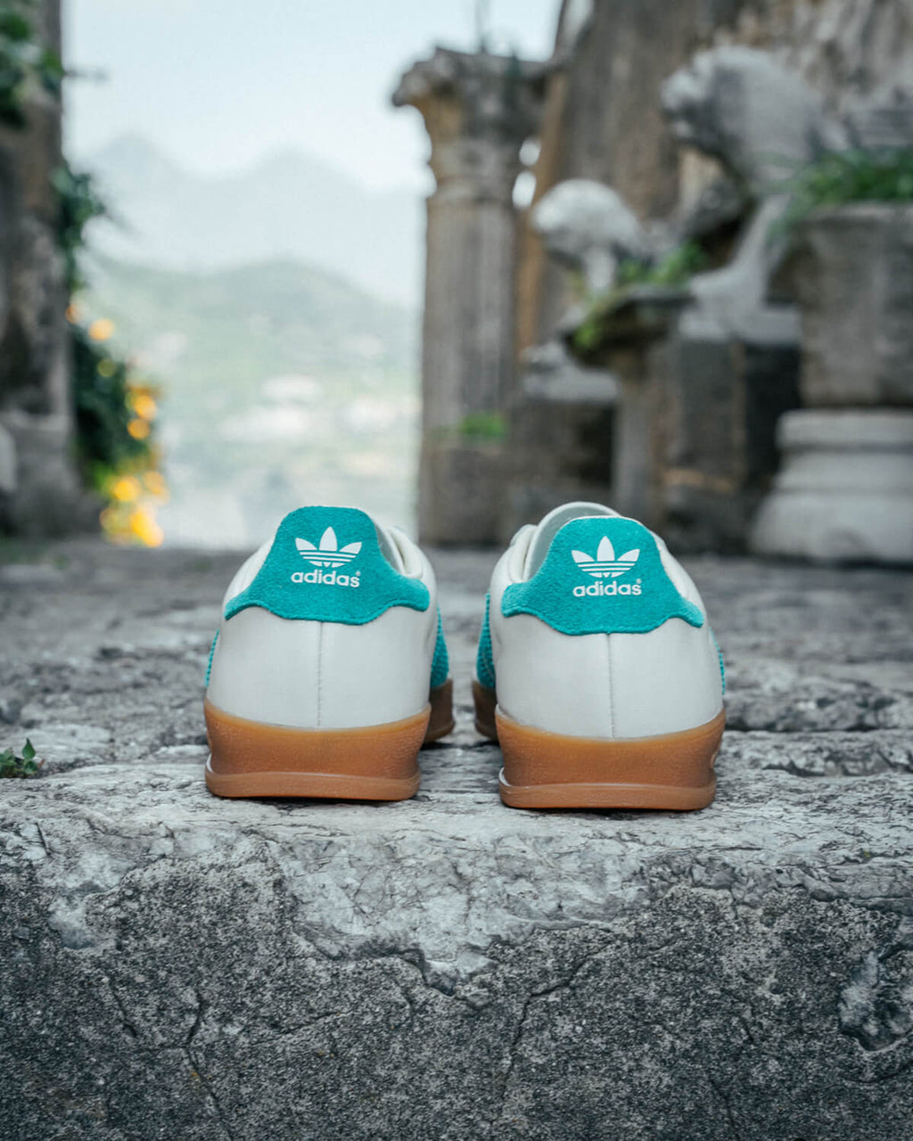 adidas Gazelle Indoor Turqoise Chalk White