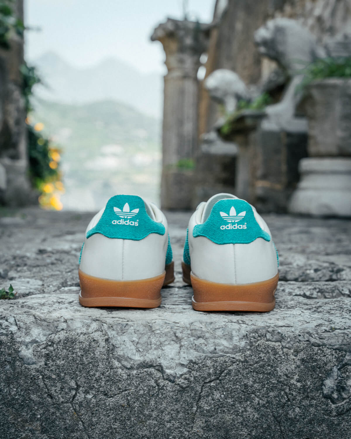 adidas Gazelle Indoor Turqoise Chalk White
