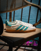 adidas Gazelle Indoor Turqoise Chalk White