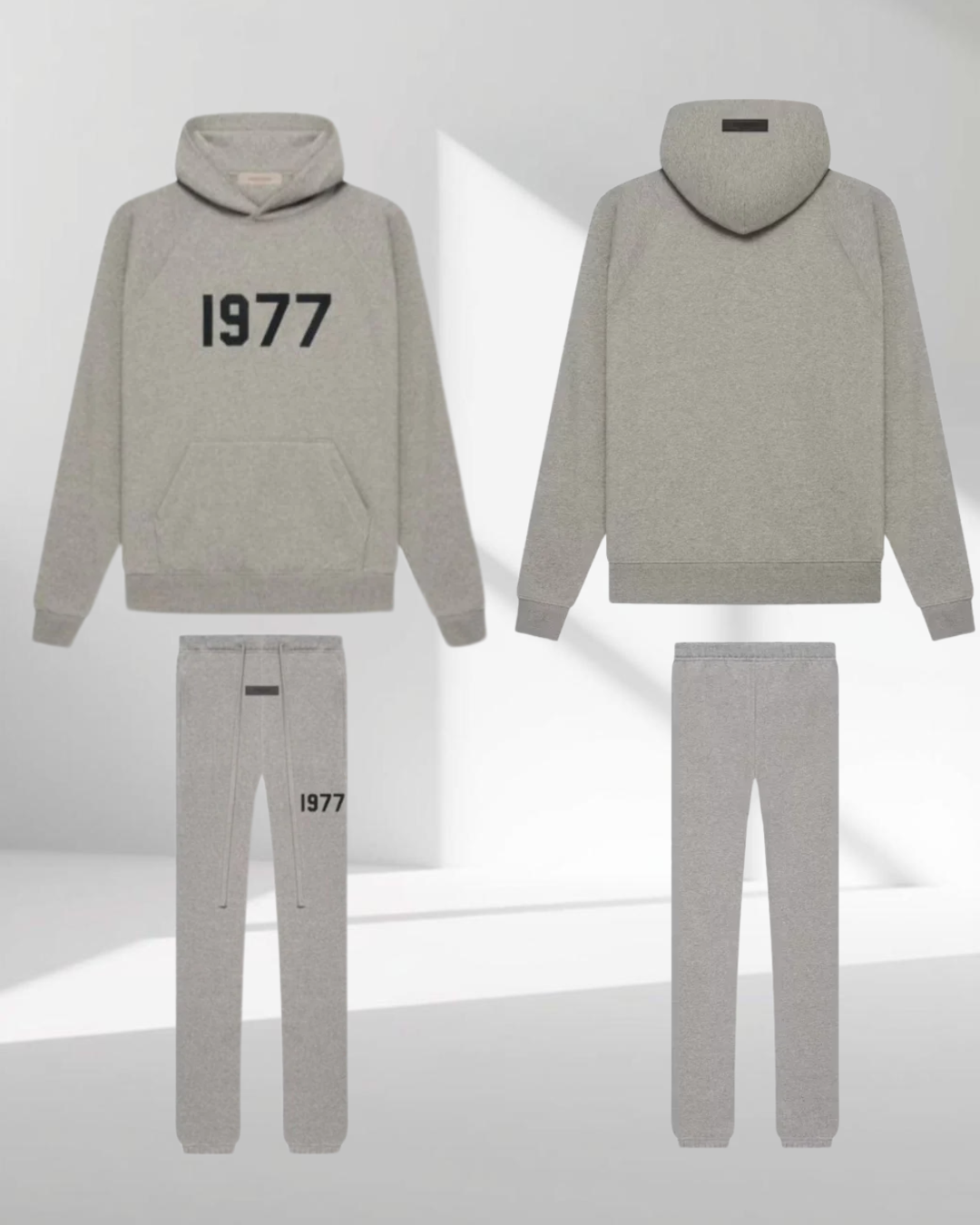 Fear of God Essentials 1977 Dark Oatmeal Hoodie