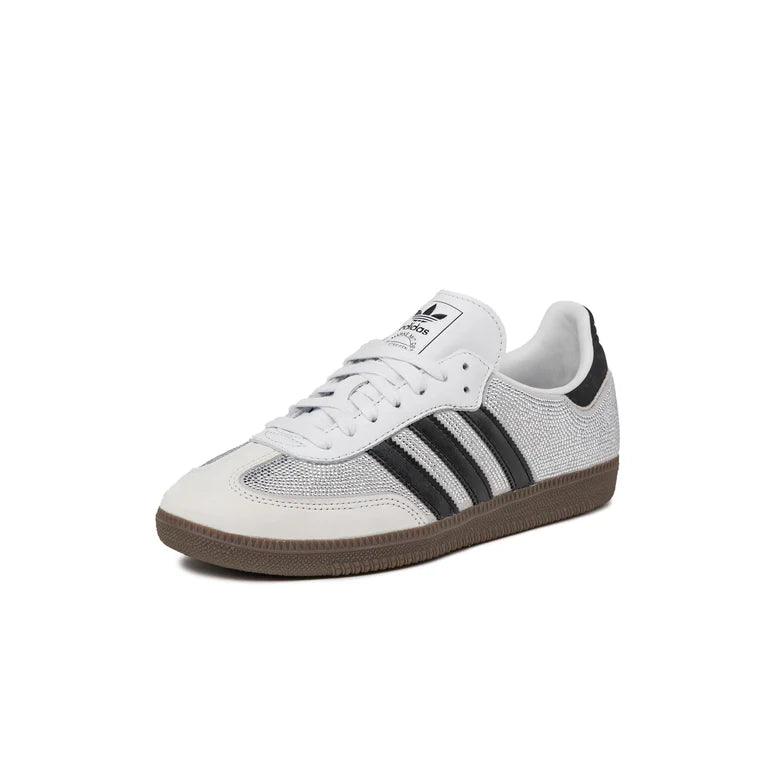 adidas Samba OG Rhinestone Crystal White Silver (Women's)