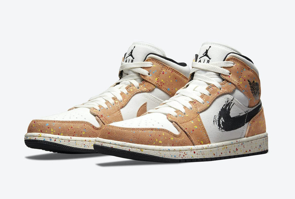 Jordan 1 Mid SE Brushstroke