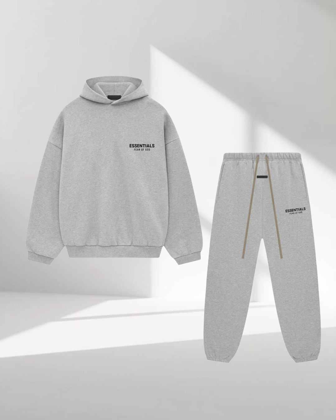 Fear of God Essentials FW24 Light Heather Full set