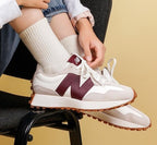New Balance 327 Moonbeam Classic Burgundy (Women's)