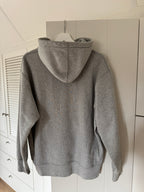 Supreme Cross Box Logo Hooded Sweatshirt Heather Grey