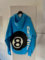 Stussy x CPFM 8 Ball Pigment Dyed Hoodie Blue