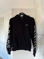 Off-White Hooded Sweatshirt Black/White