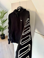 Off-White Hooded Sweatshirt Black/White