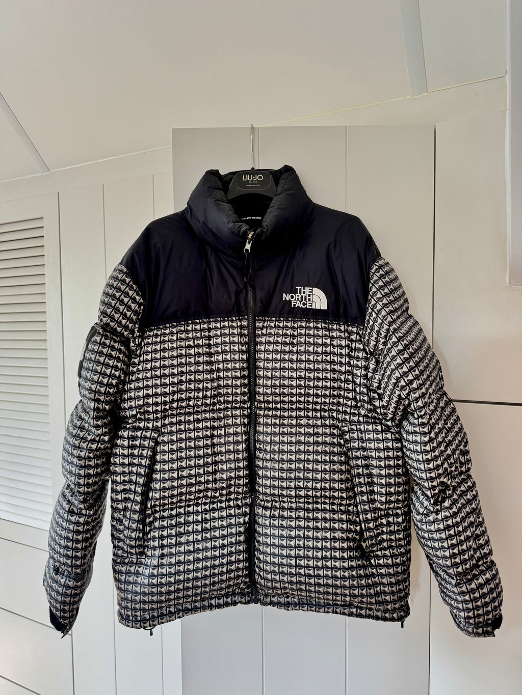 Supreme The North Face Studded Nuptse Jacket Black