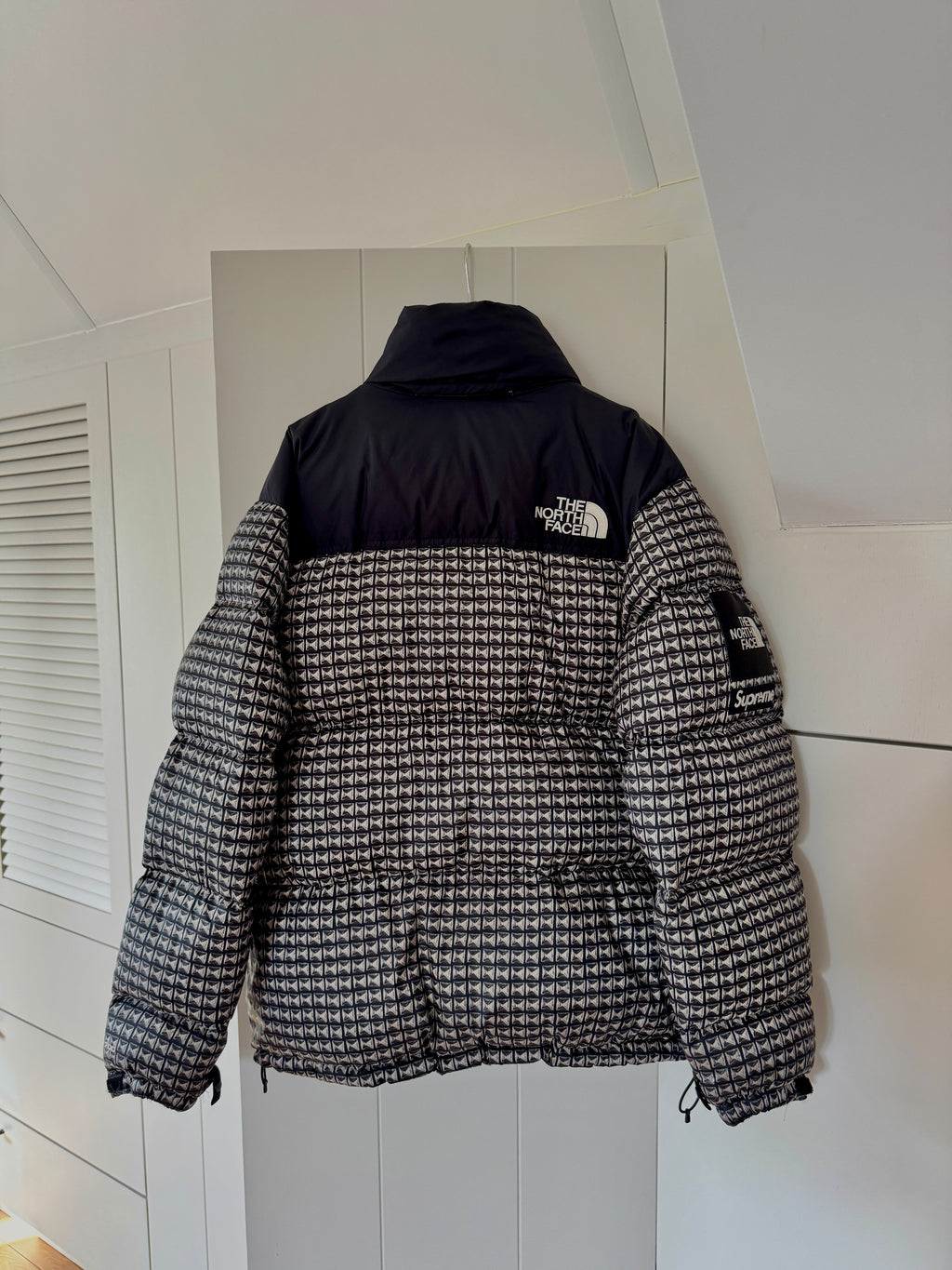 Supreme The North Face Studded Nuptse Jacket Black