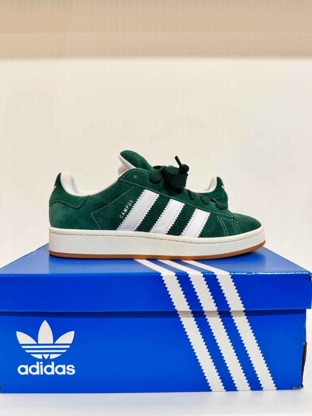 Adidas Campus 00s Dark green Cloud White