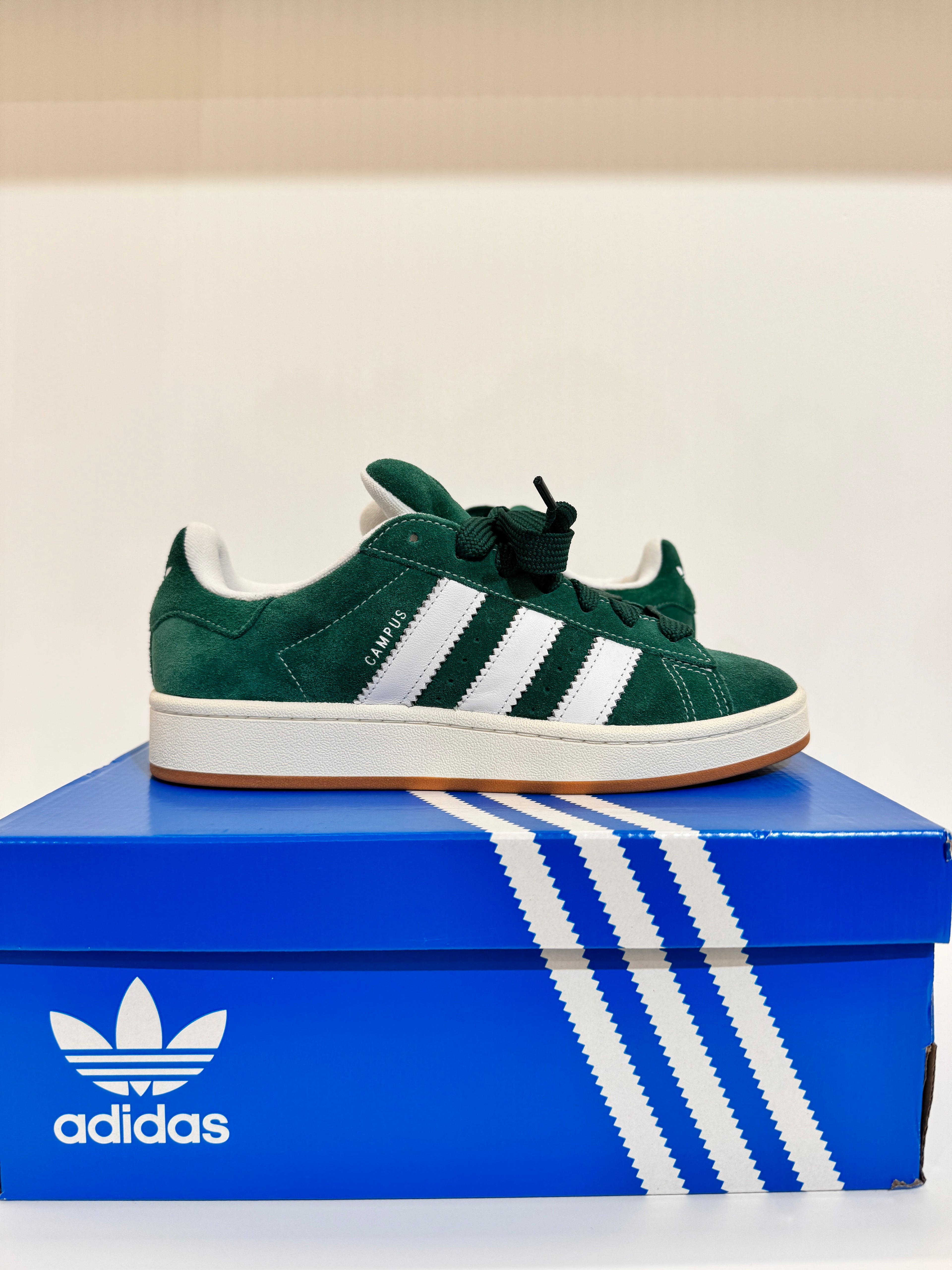 Adidas Campus 00s Dark green Cloud White