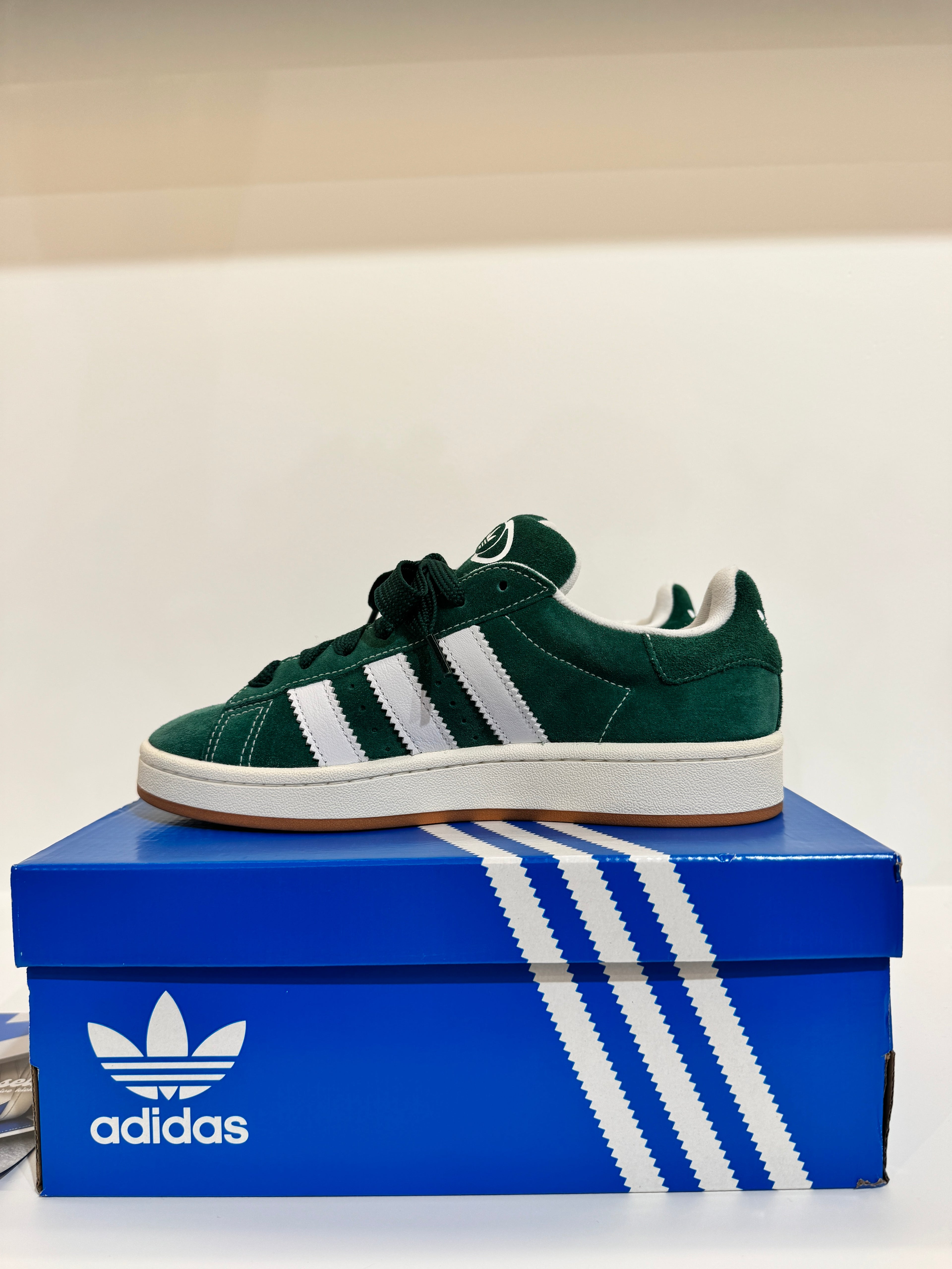 Adidas Campus 00s Dark green Cloud White