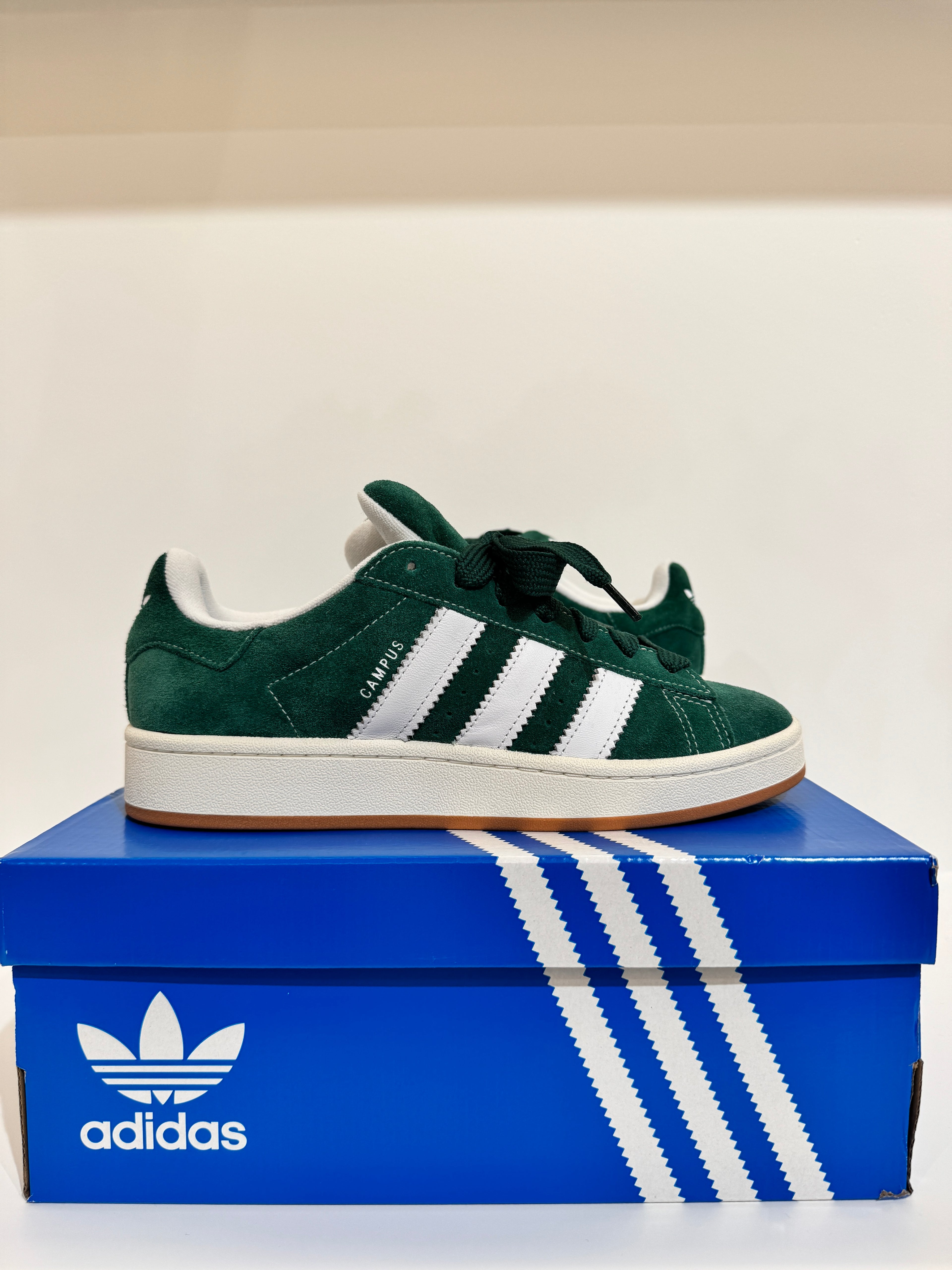 Adidas Campus 00s Dark green Cloud White