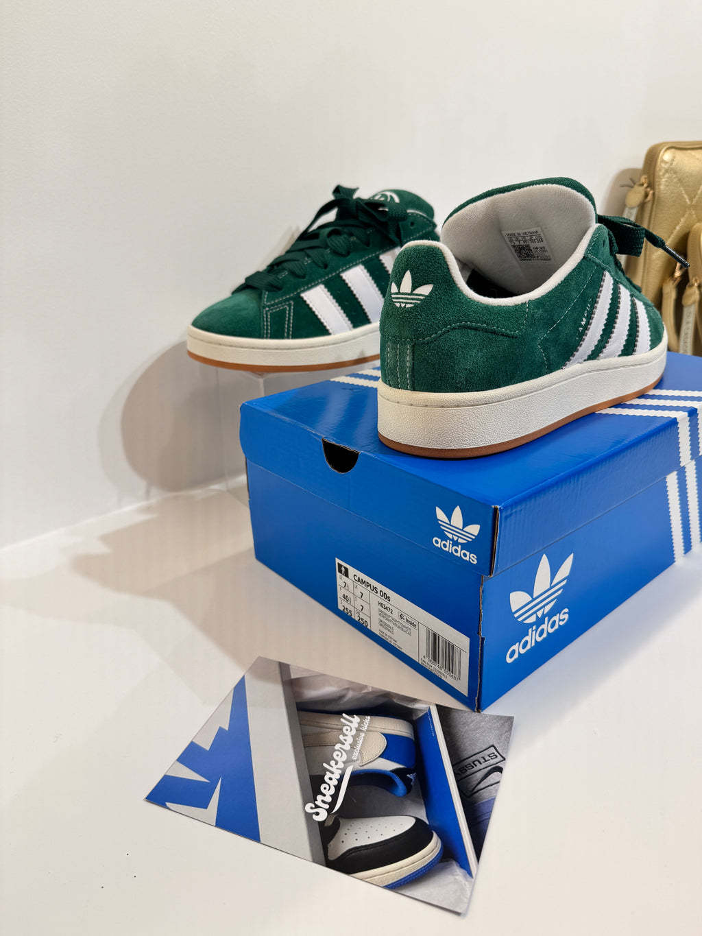 Adidas Campus 00s Dark green Cloud White