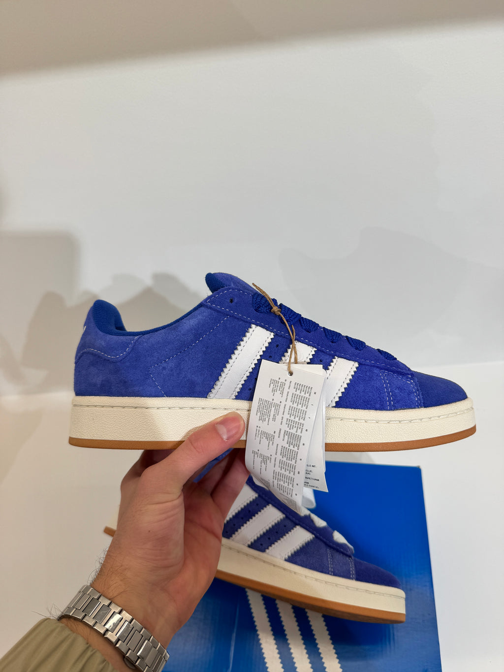 Adidas Campus 00s – Semi Lucid Blue / Cloud White