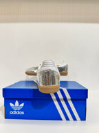 Adidas Samba OG – Silver Metallic Cracked Leather