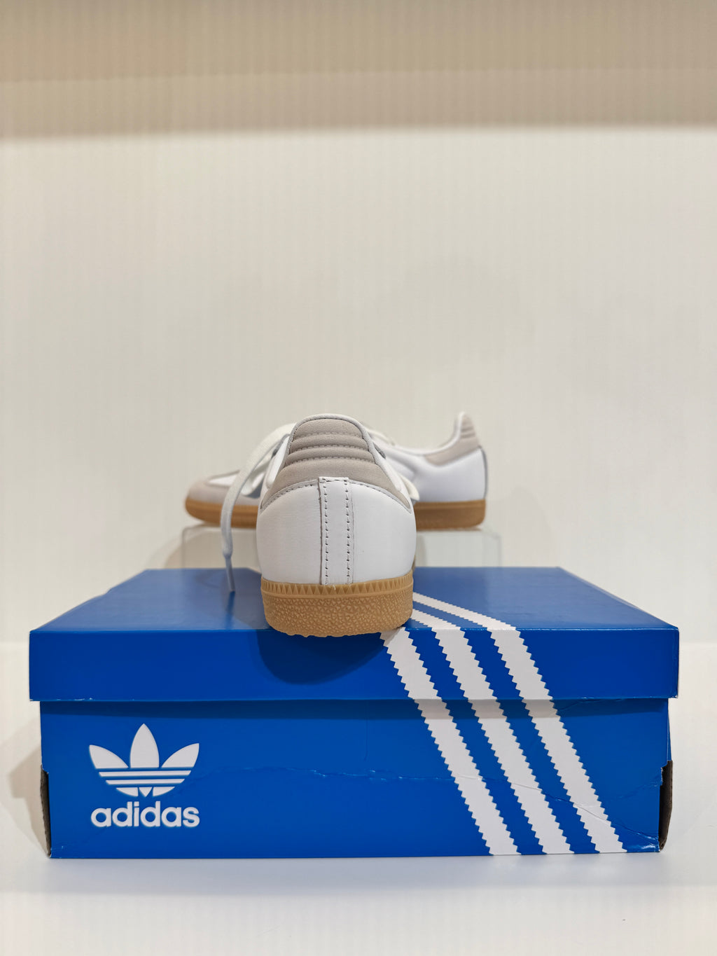 adidas Samba OG White Silver Metallic Grey