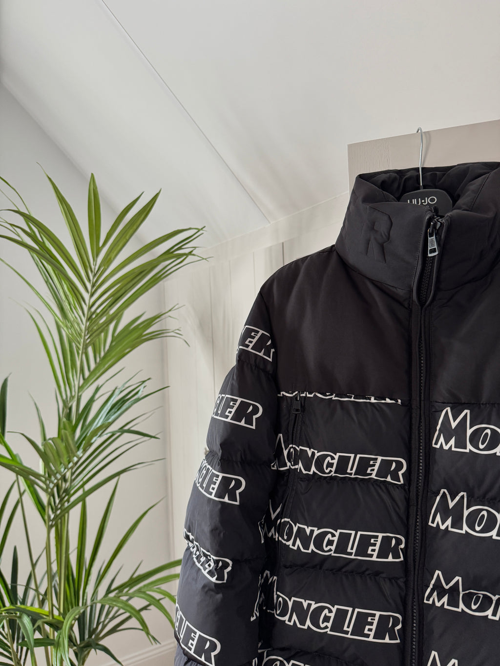 Moncler Down Jacket all over print