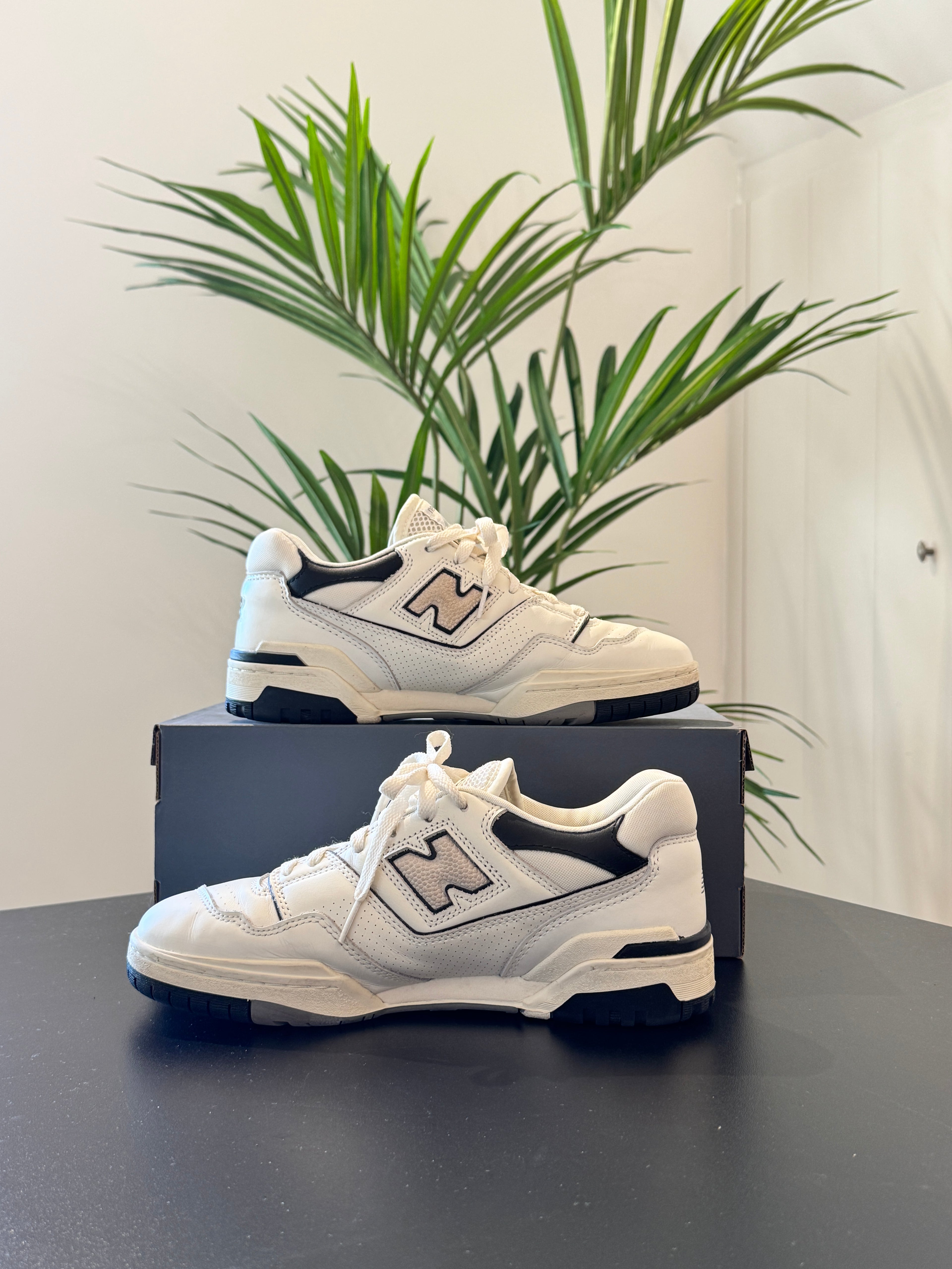 New Balance 550 Cream Black