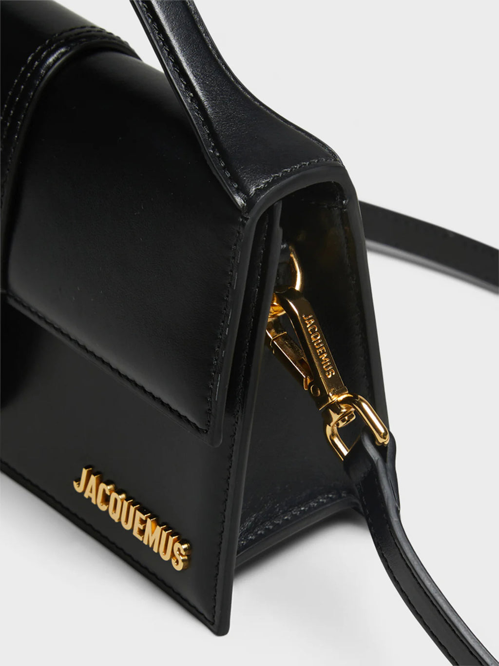 Jacquemus Le Grand Bambino Crossbody Strap Handbag Black