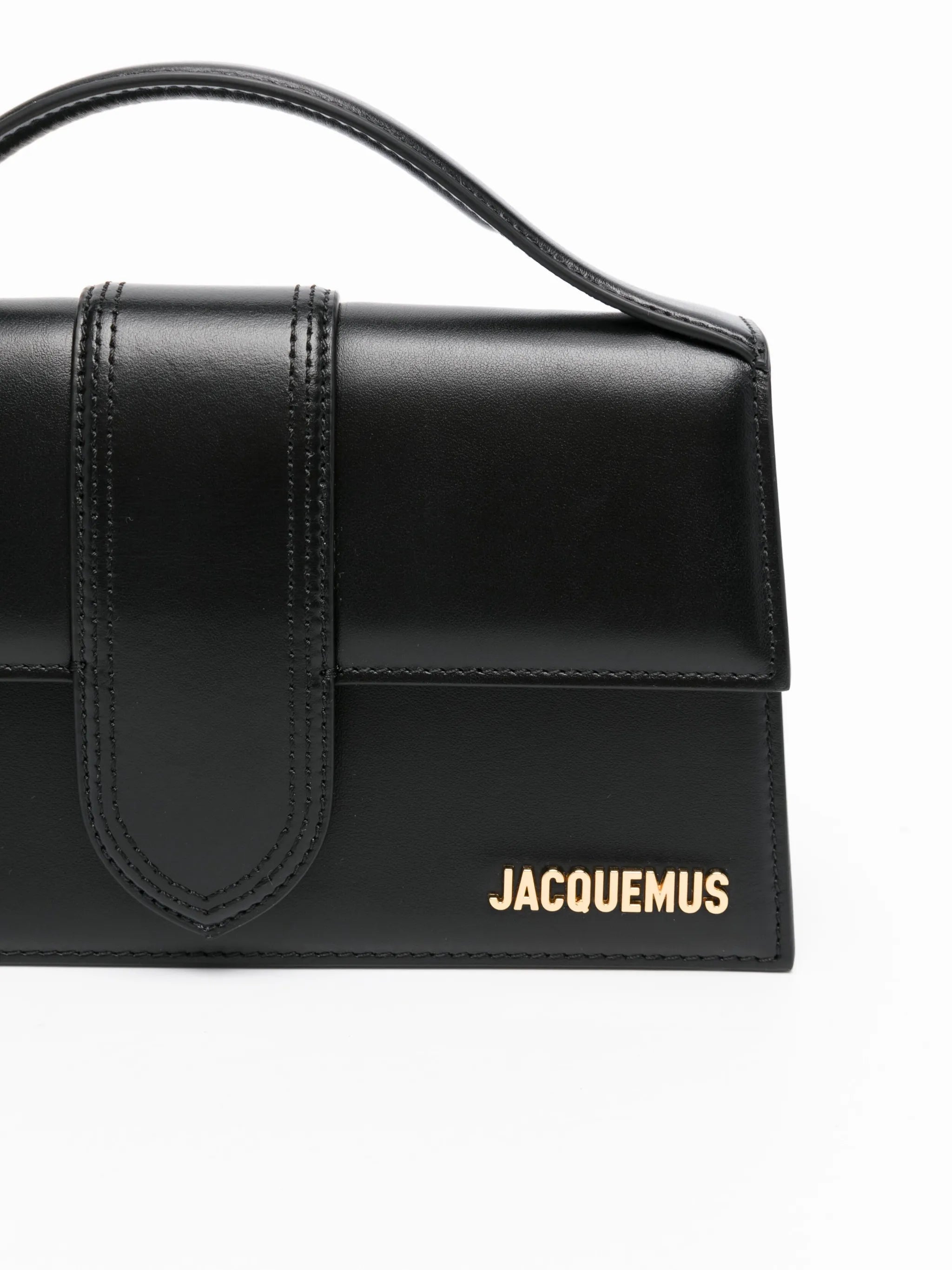 Jacquemus Le Grand Bambino Crossbody Strap Handbag Black