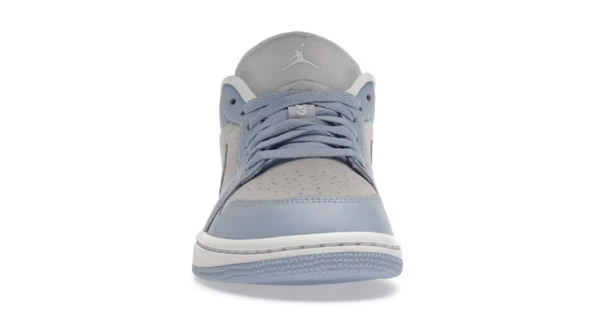 Jordan 1 Low Football Grey Aluminum (Women's)