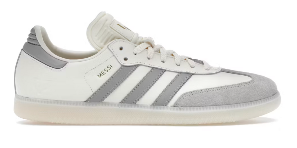 adidas Samba Lionel Messi Cream White