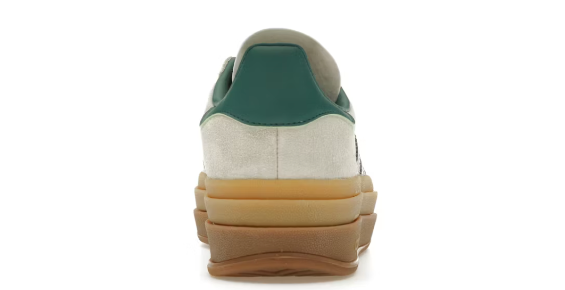 adidas Gazelle Bold Off White Collegiate Green (Women's)