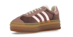 adidas Gazelle Bold Shadow Brown Warm Clay Glow Pink (Women's)