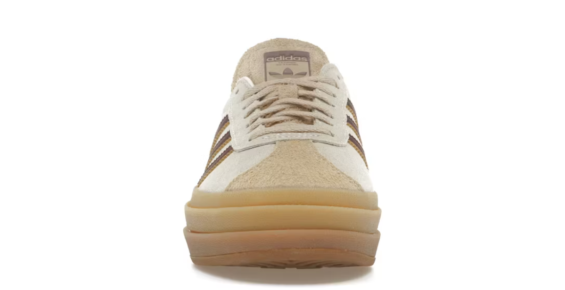 adidas Gazelle Bold Cream White Maroon (Women's)