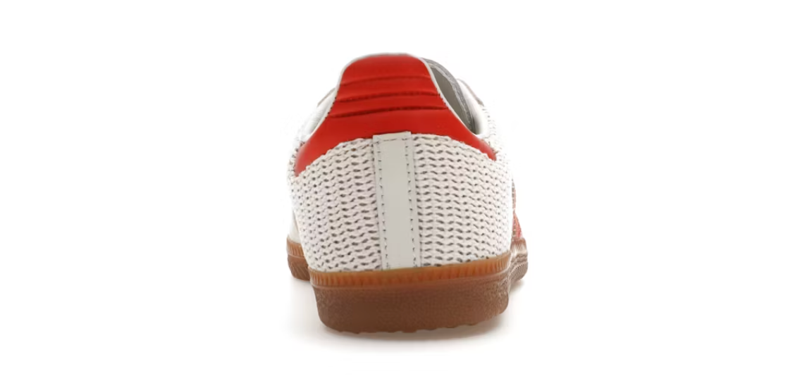 adidas Samba OG Crystal White Preloved Red