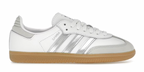 adidas Samba OG White Silver Metallic Grey (Women's)