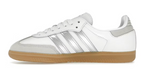 adidas Samba OG White Silver Metallic Grey (Women's)