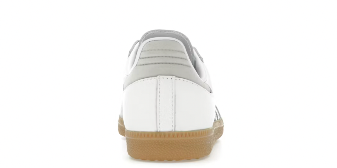 adidas Samba OG White Silver Metallic Grey (Women's)