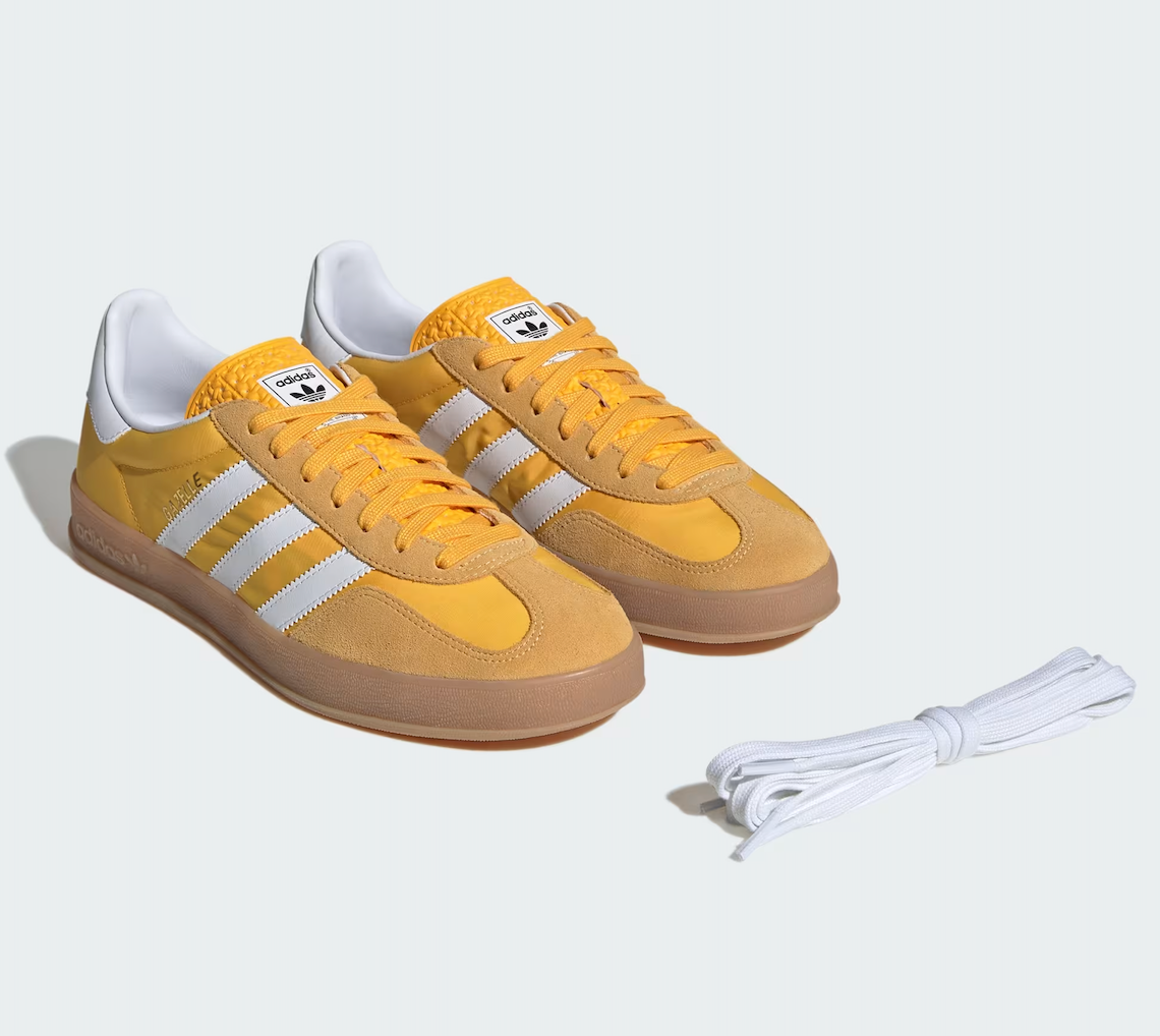adidas Gazelle Indoor Crew Yellow Gum