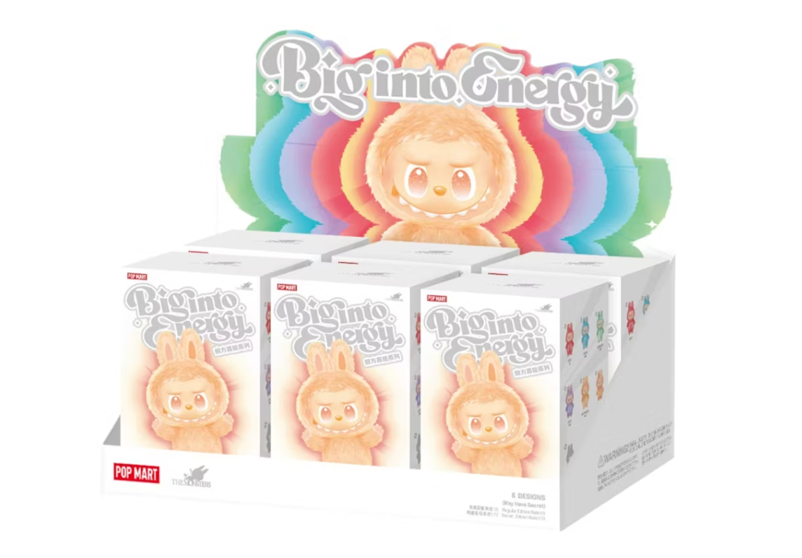 Pop Mart Labubu The Monsters Big into Energy Series
